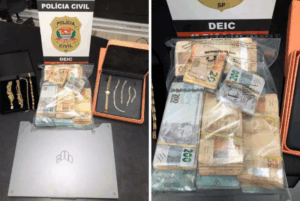 A Polícia Civil desarticulou uma central de golpes contra idosos em Guarujá, no litoral de São Paulo. Durante a operação, seis pessoas foram