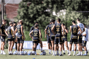 No domingo (18), o Santos visita o Corinthians na Neo Química Arena, pela 9ª rodada do Campeonato Brasileiro de 2025.