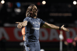 O São Paulo garantiu a classificação para as oitavas de final da Copa Conmebol Libertadores na liderança do Grupo D.
