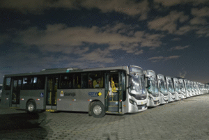 A cidade de Guarujá enfrenta nesta quarta-feira (25) uma greve no transporte coletivo, iniciada por tempo indeterminado pelos 643
