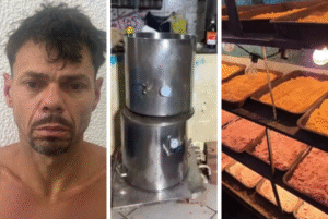 A Polícia Civil de Guarujá desmantelou, nesta quarta-feira (25), um sofisticado laboratório clandestino de drogas sintéticas no bairro