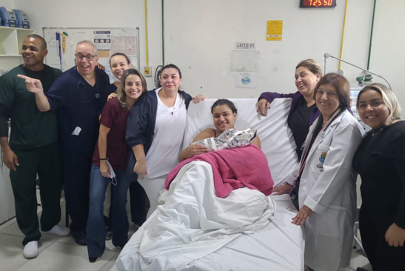Uma cena inesperada marcou a manhã desta quarta-feira (4) na Unidade de Pronto Atendimento Dr. Matheus Santamaria (UPA da Rodoviária),