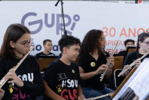 O Projeto Guri, programa estadual de educação musical, está com inscrições abertas para mais de 400 vagas em cursos gratuitos no Polo
