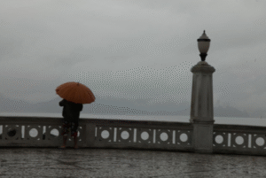 A cidade de Santos deve enfrentar uma semana marcada por chuva constante e maré elevada, segundo alerta divulgado pela Defesa Civil e pelo