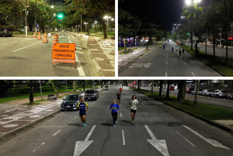 A nova Área de Treinamento de Pedestrianismo (ATP) de Santos, criada para atender a demanda dos corredores locais, iniciou suas atividades