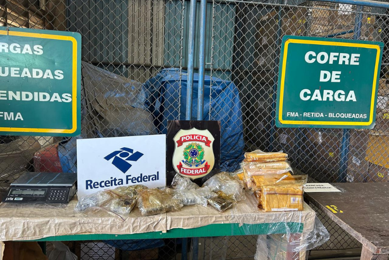 A Polícia Federal apreendeu, nesta sexta-feira (11), cerca de 30 quilos de droga no Porto de Santos, litoral de São Paulo. A substância