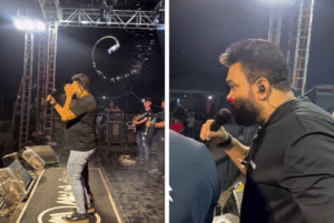 O cantor Rick Rocha, vocalista da banda de forró Malla100Alça, foi agredido durante uma apresentação realizada em Luciara, no estado