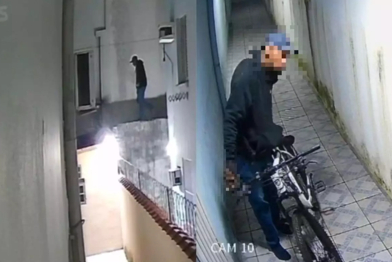 Um homem foi preso após uma sequência de invasões a prédios e residências no bairro Boqueirão, em Santos, ao longo de uma semana. As