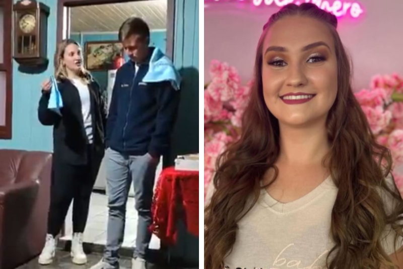 Parece roteiro de série como Revenge, mas é a vida real: uma mulher do Rio Grande do Sul viralizou nas redes sociais ao expor, em vídeo, as