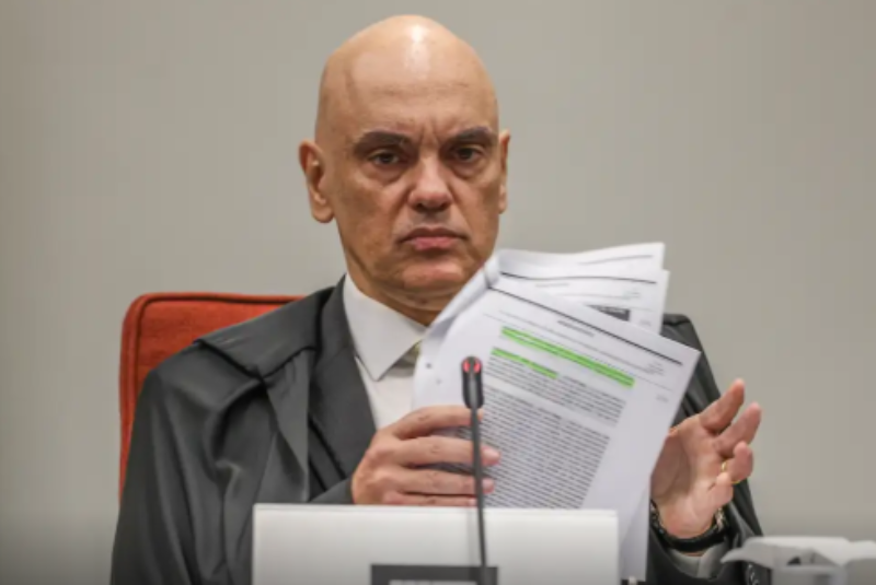 O ministro Alexandre de Moraes, do Supremo Tribunal Federal (STF), repreendeu nesta segunda-feira (14) a defesa de Filipe Martins,
