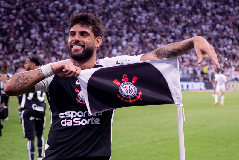 O Corinthians oficializou a renovação de contrato com Yuri Alberto até julho de 2030. O vínculo anterior ia até o fim de 2027.