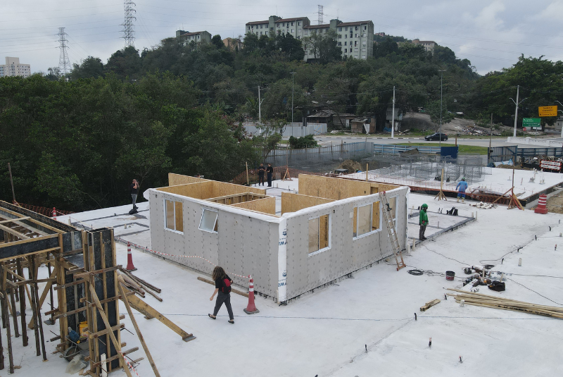 O Parque Palafitas, projeto de revitalização da maior favela de palafitas do País, ganhou forma de conjunto habitacional com o...