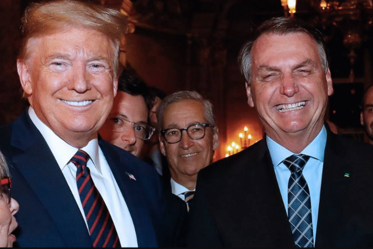 O presidente dos Estados Unidos, Donald Trump, afirmou nesta quinta-feira (14) que o Brasil estaria promovendo uma “execução política”