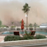 VÍDEO: Tempestades de areia atingem sudoeste dos EUA e afetam Burning Man e voos em Phoenix