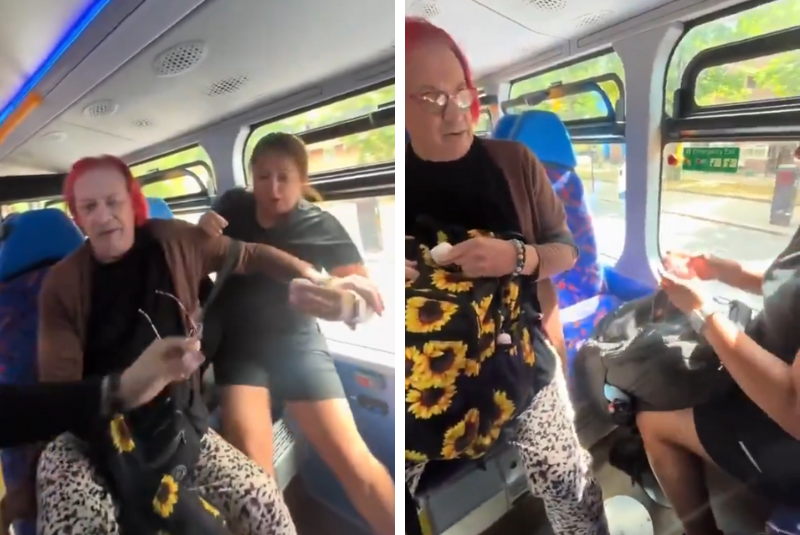 Um vídeo gravado dentro de um ônibus em Londres, na Inglaterra, tem causado forte comoção nas redes sociais desde a última quinta-feira