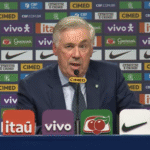 O técnico Carlo Ancelotti anunciou os 25 jogadores convocados para defender a seleção brasileira nas duas últimas rodadas das...