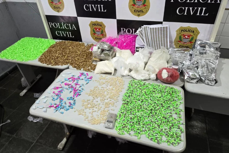 Policiais civis da Delegacia Sede de Guarujá, no litoral de São Paulo, localizaram na última segunda-feira (8) um barraco utilizado como...