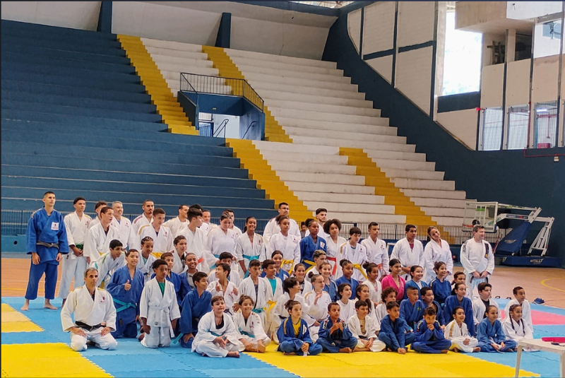 O Ginásio Marivaldo Fernandes, o Guaibê, em Guarujá, será palco do 28º Festival "Alfa Judô Clube" neste sábado (13)...