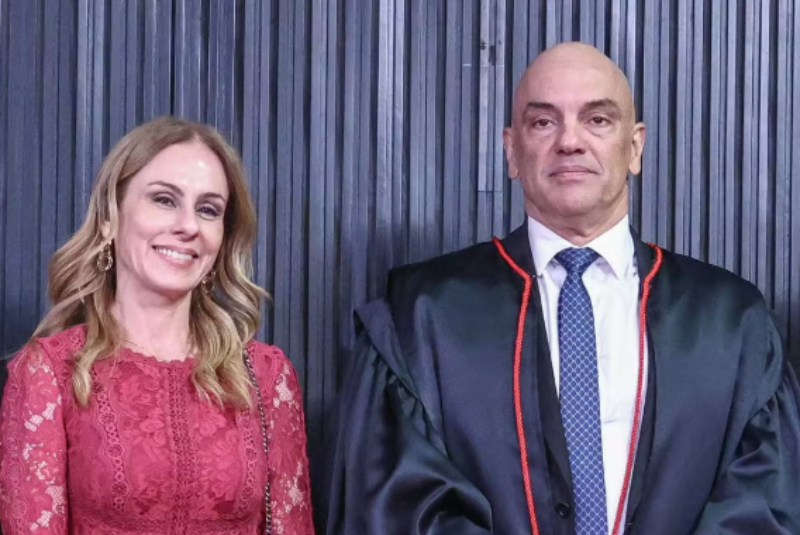 EUA miram família de Moraes: esposa é alvo de sanção sob acusação de blindagem financeira