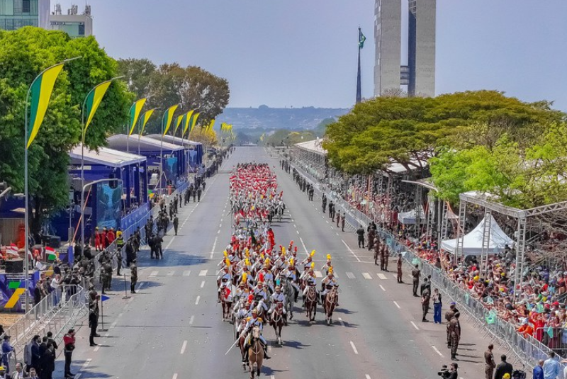 Desfile de 7 de Setembro em Brasília: saiba o que pode e o que não pode levar