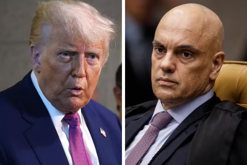 Embaixada dos EUA critica Moraes durante julgamento de Bolsonaro no STF
