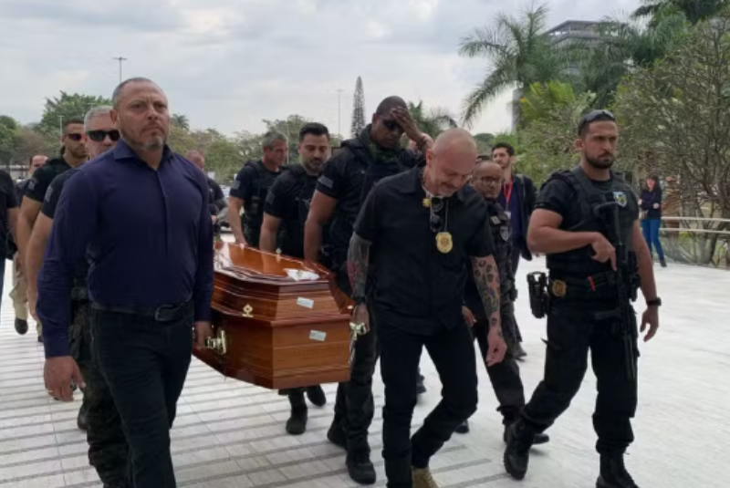 Corpo de Ruy Ferraz Fontes é velado na Alesp com presença de autoridades