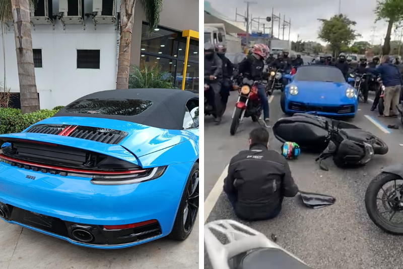Influenciador MK Bernardino é suspeito de atropelar motociclista após acidente em SP