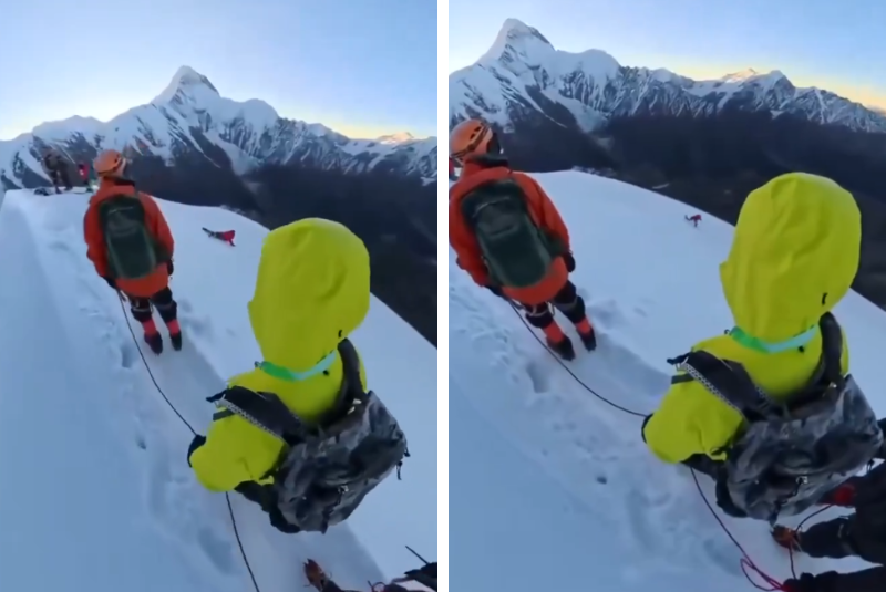 Turista morre ao cair de desfiladeiro na China após tirar cinto de segurança para selfie