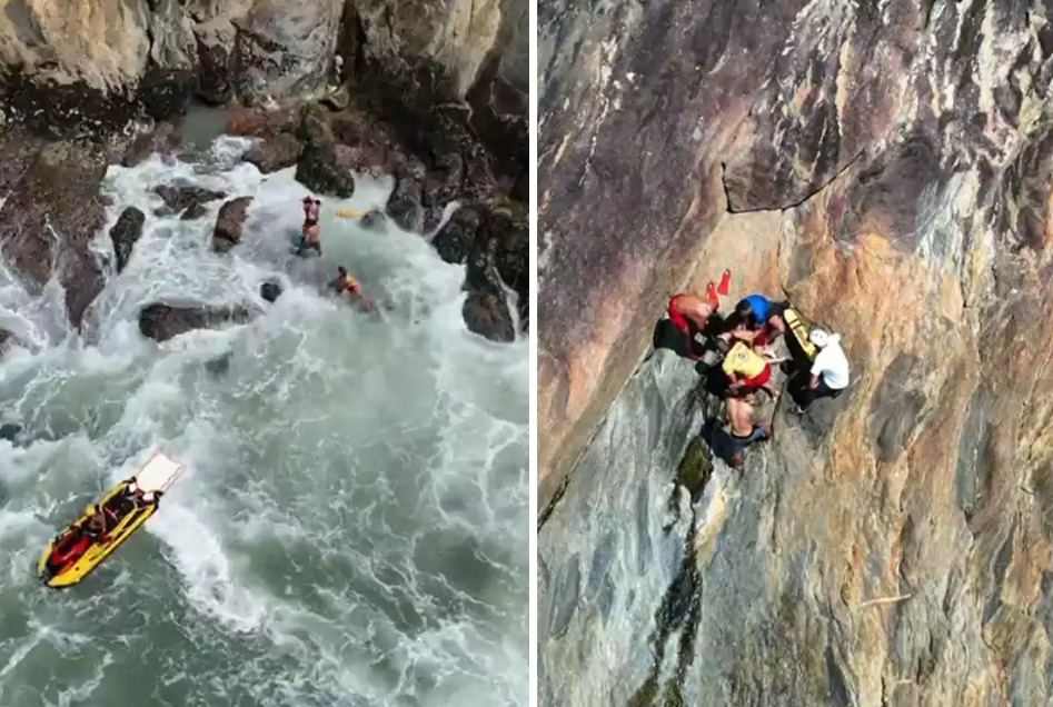 Uma menina de 10 anos foi resgatada de um afogamento na manhã de domingo (28) no Canto do Maluf, região da Praia da Enseada, em Guarujá...