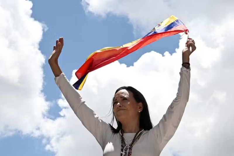 A vencedora do Prêmio Nobel da Paz de 2025, María Corina Machado, afirmou que o presidente da Venezuela, Nicolás Maduro...