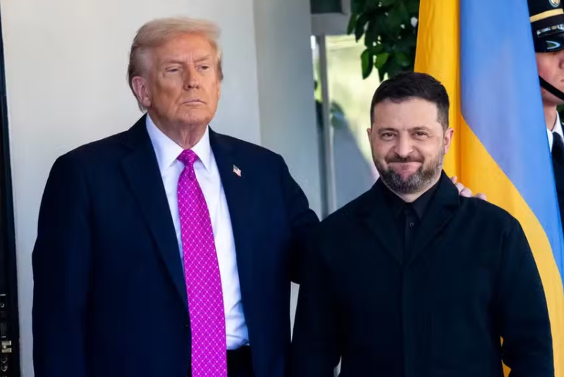 O presidente dos Estados Unidos, Donald Trump, recebeu nesta sexta-feira (17) o presidente da Ucrânia, Volodymyr Zelensky...