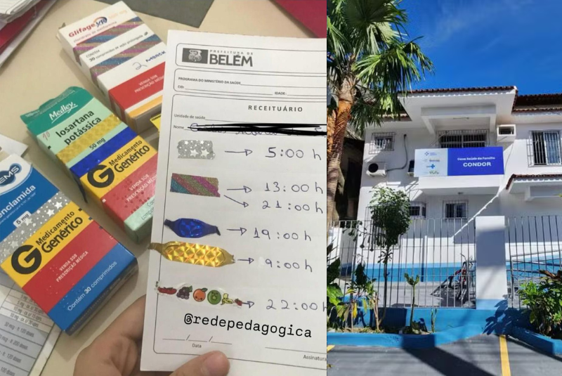 Uma atitude sensível e criativa durante um atendimento médico em Belém, ainda em 2018, viralizou nas redes sociais.