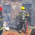 Incêndio consome residência...