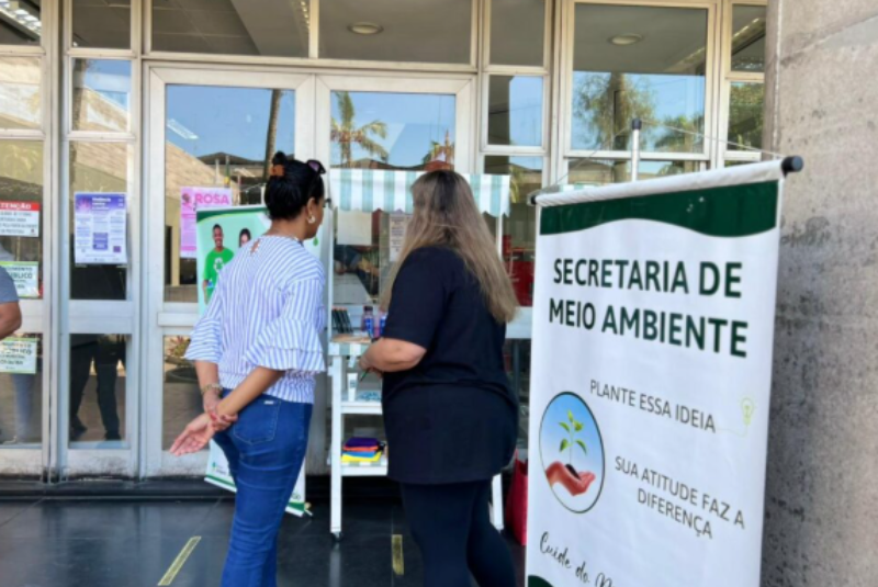 Dia Verde arrecada 40 kg de plástico e reforça ações sustentáveis entre servidores em Santos