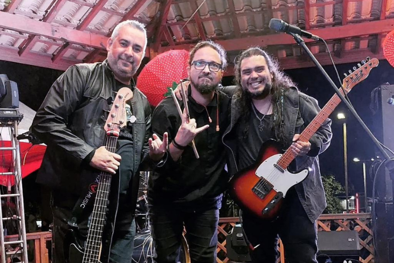Ton Cremon Trio leva clássicos do rock ao Brisamar Shopping neste domingo (26)
