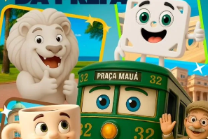 Quem será o novo xodó de Santos? Cidade vota mascote do Dia das Crianças