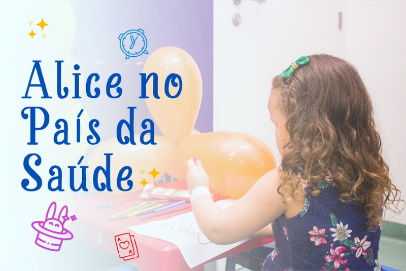 "Alice no País da Saúde" transforma Hospital Vicentino em um cenário lúdico para crianças internadas