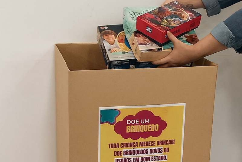 Campanha "Doe um Brinquedo" Arrecada Presentes para Crianças da Vila São Jorge em Praia Grande