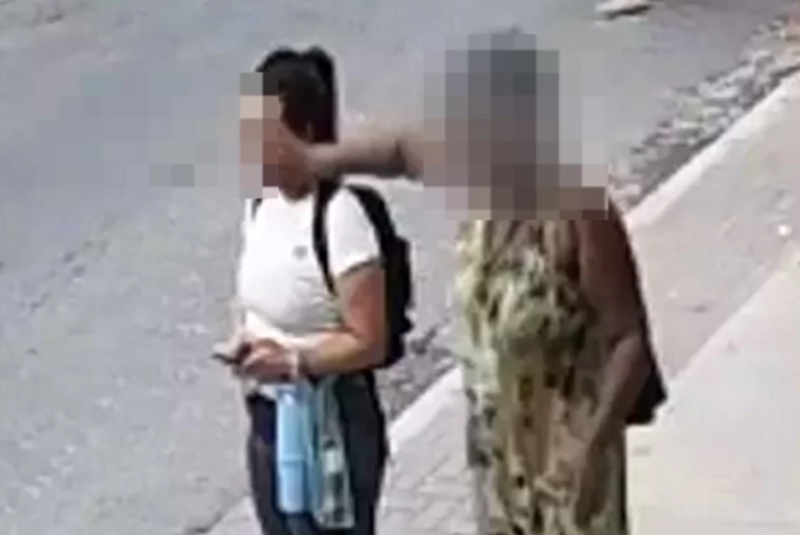 Agressão em ponto de ônibus: autônoma é atacada em São Vicente