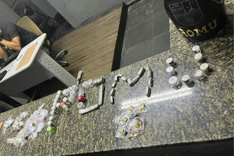 São Vicente: GCM apreende cocaína, crack e droga sintética em duas prisões