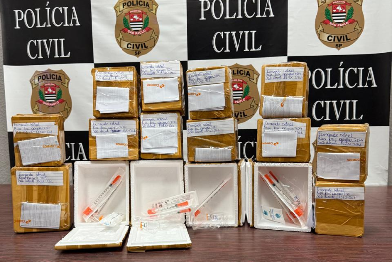 Polícia Civil intercepta envio de medicamentos de uso controlado pelos Correios em Santos
