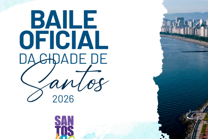 A cidade de Santos se prepara para comemorar seus 480 anos com uma edição especial do tradicional Baile da Cidade.