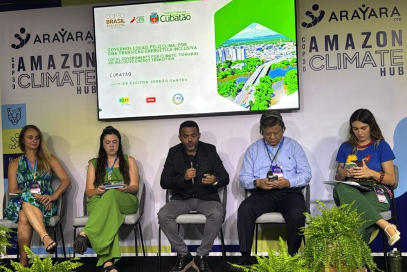 Cubatão iniciou oficialmente sua participação na Conferência das Nações Unidas sobre Mudanças Climáticas (COP30), realizada em Belém...