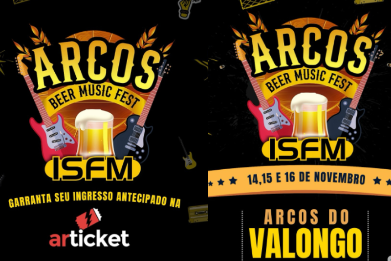 Santos se prepara para um dos eventos mais esperados do calendário musical da região. O Arcos Beer Music Fest ISFM...