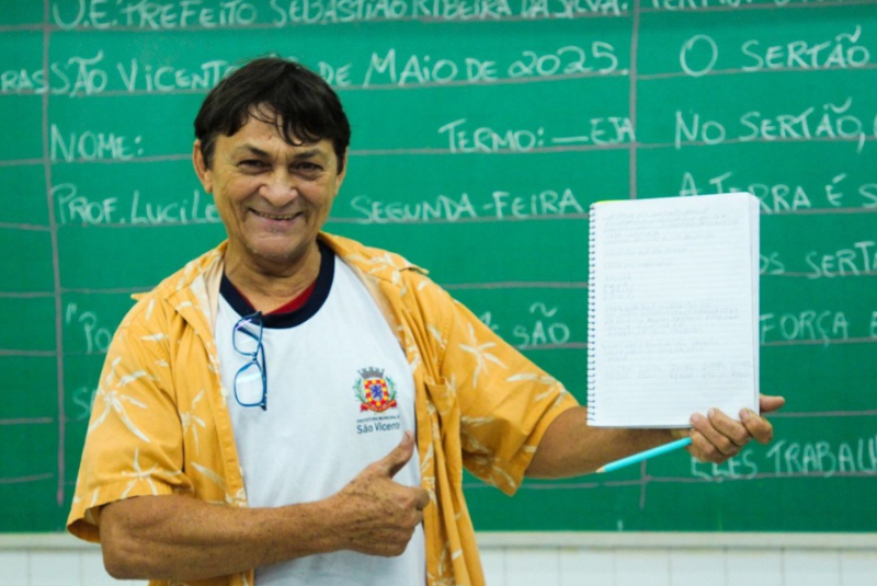 Neste 14 de novembro, Dia Nacional da Alfabetização, São Vicente, no litoral de São Paulo, celebra mais do que uma data...