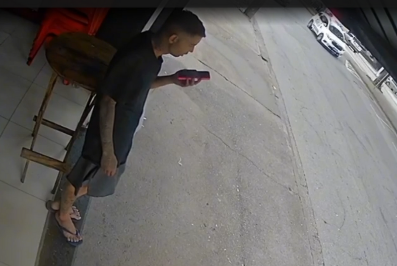 Câmeras flagram último momento de turista de Uberlândia desaparecido em Santos