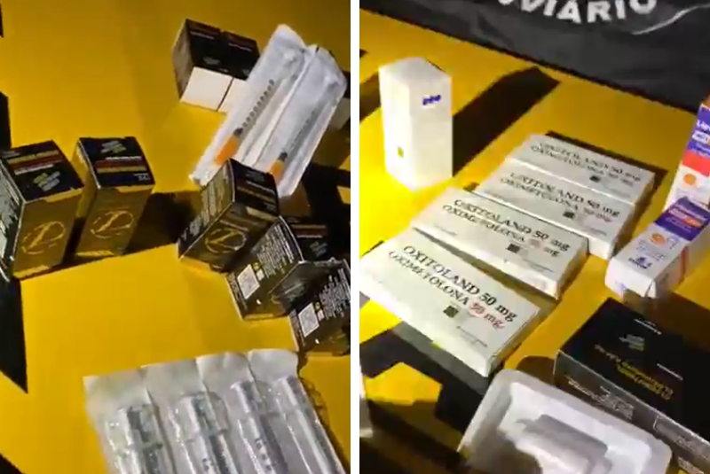 Caminhão com anabolizantes e remédios ilegais é interceptado na MGC-497, em Campina Verde