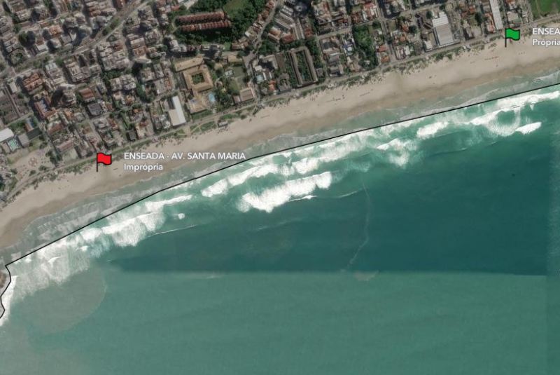 A avaliação mais recente da Companhia Ambiental do Estado de São Paulo (CETESB) revelou que, das 12 praias verificadas no Guarujá...