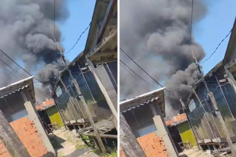 Um incêndio atingiu 11 moradias de madeira na comunidade Vila Esperança, em Cubatão (SP), na manhã desta quinta-feira (25)...