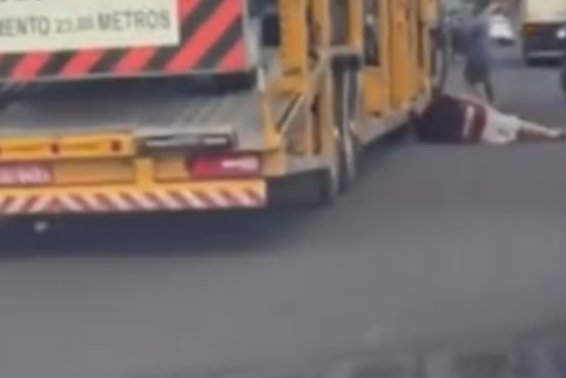 Confusão e trânsito paralisado na BR-050 em Uberlândia após acidente e briga entre motoristas